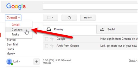 Cara Mengekspor Kontak Ke Gmail